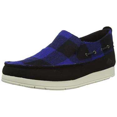 Imagem de Sperry Mocassim masculino Moc-Sider, Xadrez azul, 42