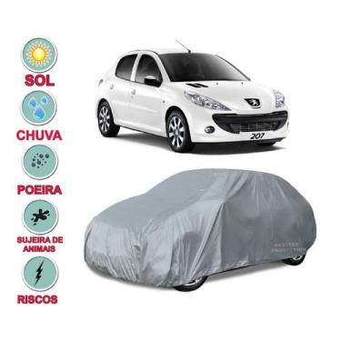 Imagem de Capa Cobrir Carro Peugeot 207 Hatch Impermeável Proteção - Bezzter
