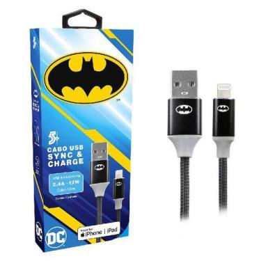 Imagem de Cabo USB para Lightning MFi - 2.0 - 1,5m DC Mobile - Batman 1 UN 5+