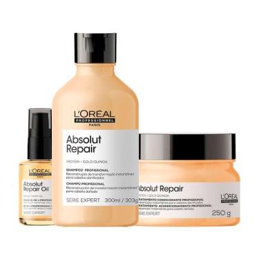 Imagem de Kit L'oréal Professionnel Serie Expert Absolut Repair Gold Quinoa - Sh