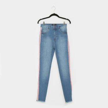 Imagem de Calça Jeans Enfim Cigarrete Feminina, Azul, 34