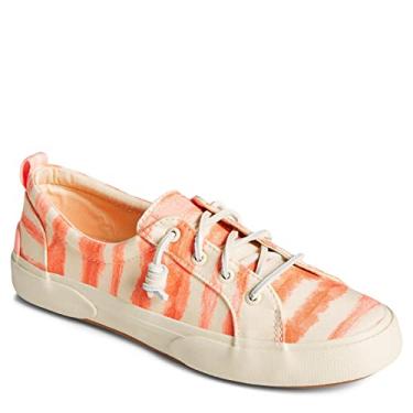 Imagem de Sperry Tênis feminino Pier Wave Lace to Toe, Néctar de pêssego, 10