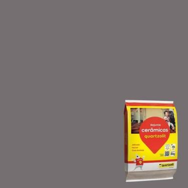 Imagem de Rejunte Cerâmico Quartzolit 5Kg, Preto Grafite