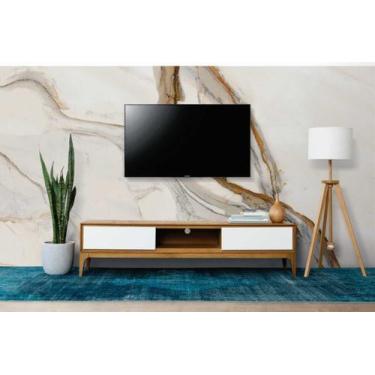 Imagem de Papel de Parede Painel 3D Mármore Calacata Polido 3,5M Revestimento Pe