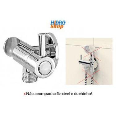 Imagem de Registro Ducha Higiênica 1/4 Volta Com Suporte - 200203 - Blukit