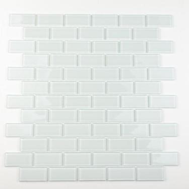 Imagem de Pastilha de Vidro K2301 - MISCELANEA CRISTAL BRANCA 29,7x29,7cm - Glas