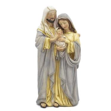 Imagem de Imagem Sagrada Familia Importada Resina 21 cm - Amém Decoração Religio