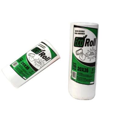 Imagem de Bobina Saco Plastico Picotada 20x35 Ecoroll Extra Fort 2 Un - XCA