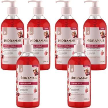 Imagem de kIT 6 Sabonete Gel Cereja e Avelã Envolvente e Marcante 500 ml Hidrama