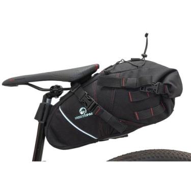 Imagem de Bolsa Guidão Bicicleta Speed Bike Estrada Cicloturismo Alforge Gravel 