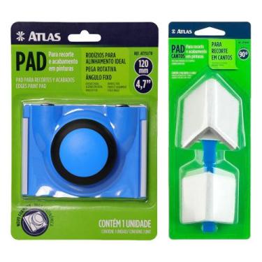 Imagem de Kit Pad Recorte Para Pintura + Pad Canto 90 Graus - ATLAS