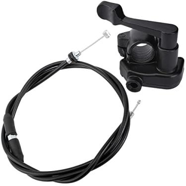 Imagem de SOAJEE Conjunto de controle de acelerador de cabo de acelerador de polegar para motores 49 cc 50 cc 70 cc 90 cc 110 cc 125 cc 140 cc 150 cc 200 cc 250 cc motocicleta ATV Scooter Go Kart Chopper 4 rodas Pit Dirt Mini bicicleta Kandi