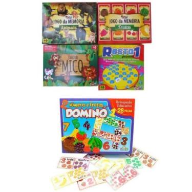 Imagem de Kit 05 Brinquedos - Diversão Pra Criançada - Mini Toys