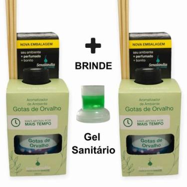 Imagem de 2 Difusor Vareta Ambiente Gotas de Orvalho Aromatizador Perfume Ar 280