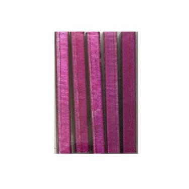 Imagem de Grampo Colorido 26/6 Galvanizado 1000 Unidades BRW  Unidade/Kit, ROSA