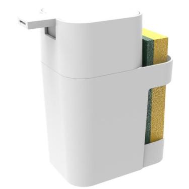 Imagem de Dispenser Porta Detergente Esponja Sabão Liquido 600ml De Pia Cozinha 