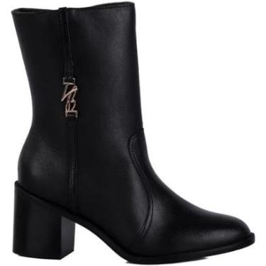 Imagem de Bota Barcelos Cano Médio Salto Bloco Luiza-Feminino