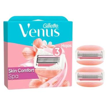 Imagem de Carga para Aparelho de Depilar Gillette Venus SPA com 2 unidades - Gil