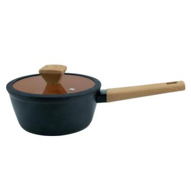 Imagem de Panela Antiaderente Cerâmica Cooktop fogão Indução 18cm Avulsa - Fraca
