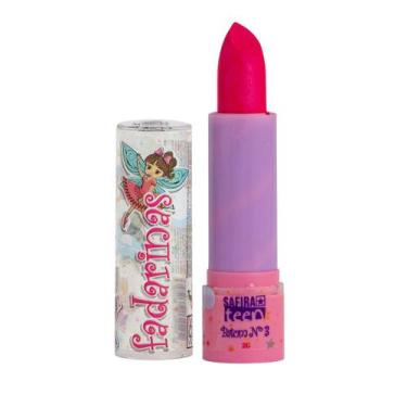 Imagem de Batom Infantil 2g Coleção Fadarinas Teen Nº 03 Safira - SAFIRA COSMÈTI