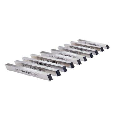 Imagem de Kit 10 Bits 3/8 X 4 Hardsteel 50% Ferramenta Para Torno
