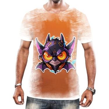 Imagem de Camisa Camiseta Tshirt Animais Cyberpunk Morcegos Vampiro - Enjoy Shop