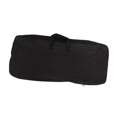 Imagem de MERIGLARE Bolsa de suporte de música, pacote de mesa de música, bolsa de transporte de pano oxford, estojo organizador de partitura musical para adultos, L