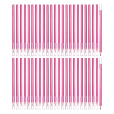 Imagem de PATIKIL Conjunto de lápis de cor pré-afiados, 36 peças de lápis de cor a óleo com tampa de ponta de lápis de plástico, haste hexagonal, lápis de madeira para artistas, pintura artística, rosa
