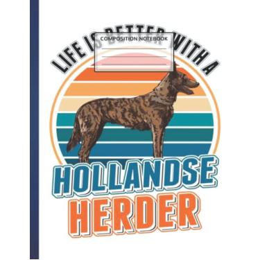 Imagem de Composition Notebook : Dog Journal For Women College Ruled for Back to School, Office, Work, Journal, Journal Notebook, Lined paper 8.5x11 inches, 110 Pages KDO-A676