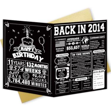 Imagem de Amorista Cartão de aniversário legal de 11 anos para meninas e meninos, ideia de presente de aniversário de 11 anos engraçado para filha, filho, neta, presente de aniversário de onze anos