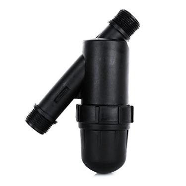 Imagem de 3/4 Filtro de Tela Malha Jardinagem Irrigação por Gotejamento Tanque água Piscina Bomba Proteção Uv Aço Inoxidável 120 Filtro Malha Masculino y Filtro Preto