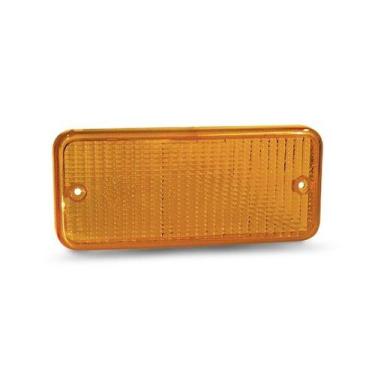 Imagem de Lente para Lanterna Dianteira Pisca Caminhões VW Amarela PL0534 - PRAD