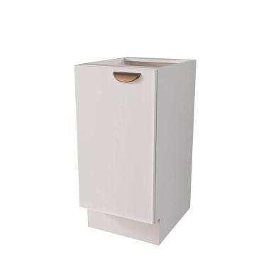 Imagem de Balcão 1 Porta 40cm sem Tampo Arizona Cabecasa Madeiramadeira Branco/Cobre