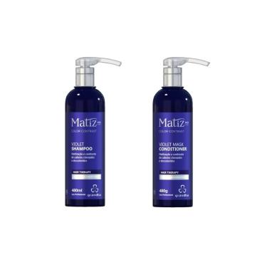 Imagem de Kit Grandha Matizador Matiz P21 Shampoo + Cond 480ml