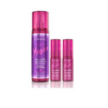 Imagem de Kit Liso Mágico Fluido Termoativado + 2 Óleos - Lowell