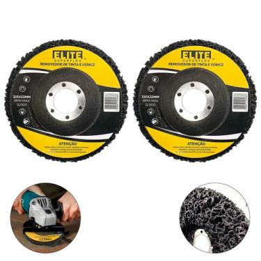 Imagem de Kit 2 Discos Strip Removedor De Tinta Verniz 115mm Elite - ELITE SUPER