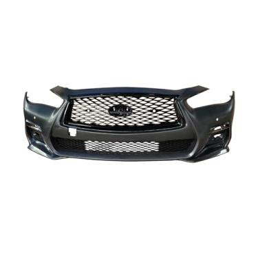 Imagem de Preço de fábrica Fabricante Capa de para-choque dianteiro para 2018-UP Compatível com para-choques de carro INFINITI Q50 acessórios automotivos 62022-6HJ1H