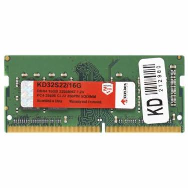 Imagem de Memória Ram Notebook Ddr4 16gb 3200mhz Keepdata Kd32s22/16g