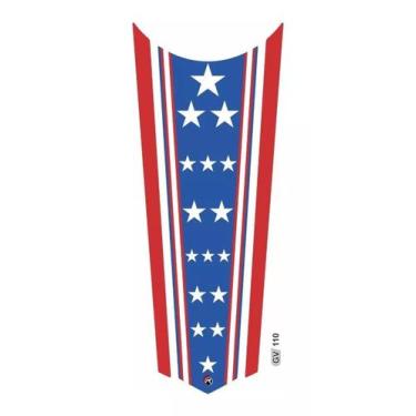 Imagem de Adesivo Faixa Gravata Tanque Resinado Cg Honda 110 - Resitank