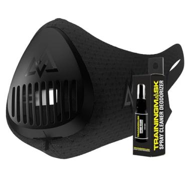 Imagem de TRAININGMASK 3.0 - Máscara de treinamento de elevação 3.0 - resistência, desempenho, máscara de corrida de altitude, clinicamente comprovada e patenteada (média)