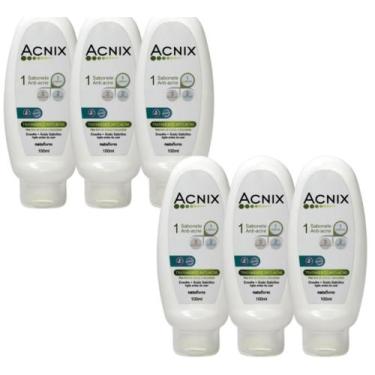 Imagem de SABONETE ANTIACNE ACNIX 100ml NATUFLORES 6un