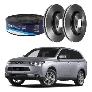 Imagem de Disco Freio Dianteiro Outlander 2.0 3.0 2013 A 2015 - MDS