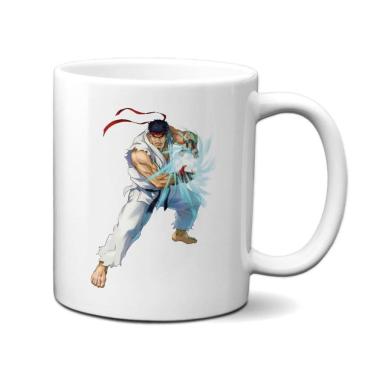 Imagem de Caneca Street Fighter Dá Hadouken Ryu Presente Nerd Gamer