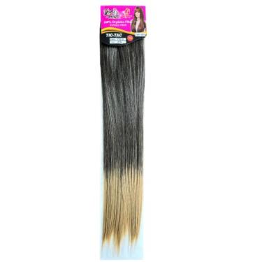 Imagem de Aplique Tic Tac Liso Organico Uso Diario 70cm 150g - Yan Hair, 4T18