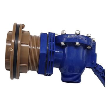 Imagem de Torneira Bóia Alta Vazão Inteligente 2'' + Flange 60Mm X 2