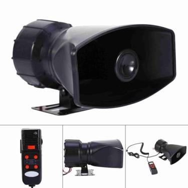 Imagem de 300dB Car Van Truck Megaphone Loud Air Horn Siren Speaker Com 5 Sons Completos para o Alarme de Incêndio da Polícia da Ambulância Hooter