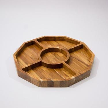 Imagem de Petisqueira em Madeira Teca 35mm - Utilitário Decor