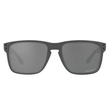 Imagem de Óculos de Sol Oakley Polarizado Holbrook Xl 0OO9417L 941730 Tam 59 / Cinza Escuro - Lentes Prizm Black Polarized