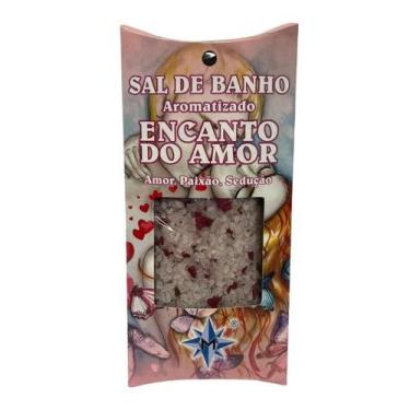 Imagem de Sal de Banho Aromatizado Hidro e Ofurô Encanto do Amor 100 g - Mandala