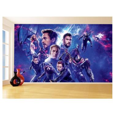 Imagem de Papel De Parede 3D Heróis Vingadores Ultimato 3,5M Nhma282